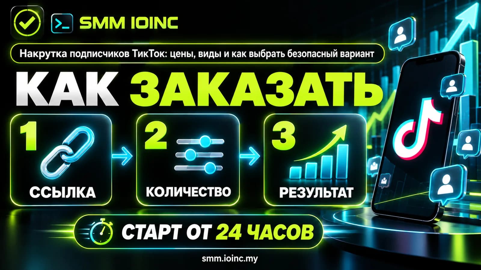 Накрутка подписчиков ТикТок: цены, виды и как выбрать безопасный вариант — как заказать за три шага